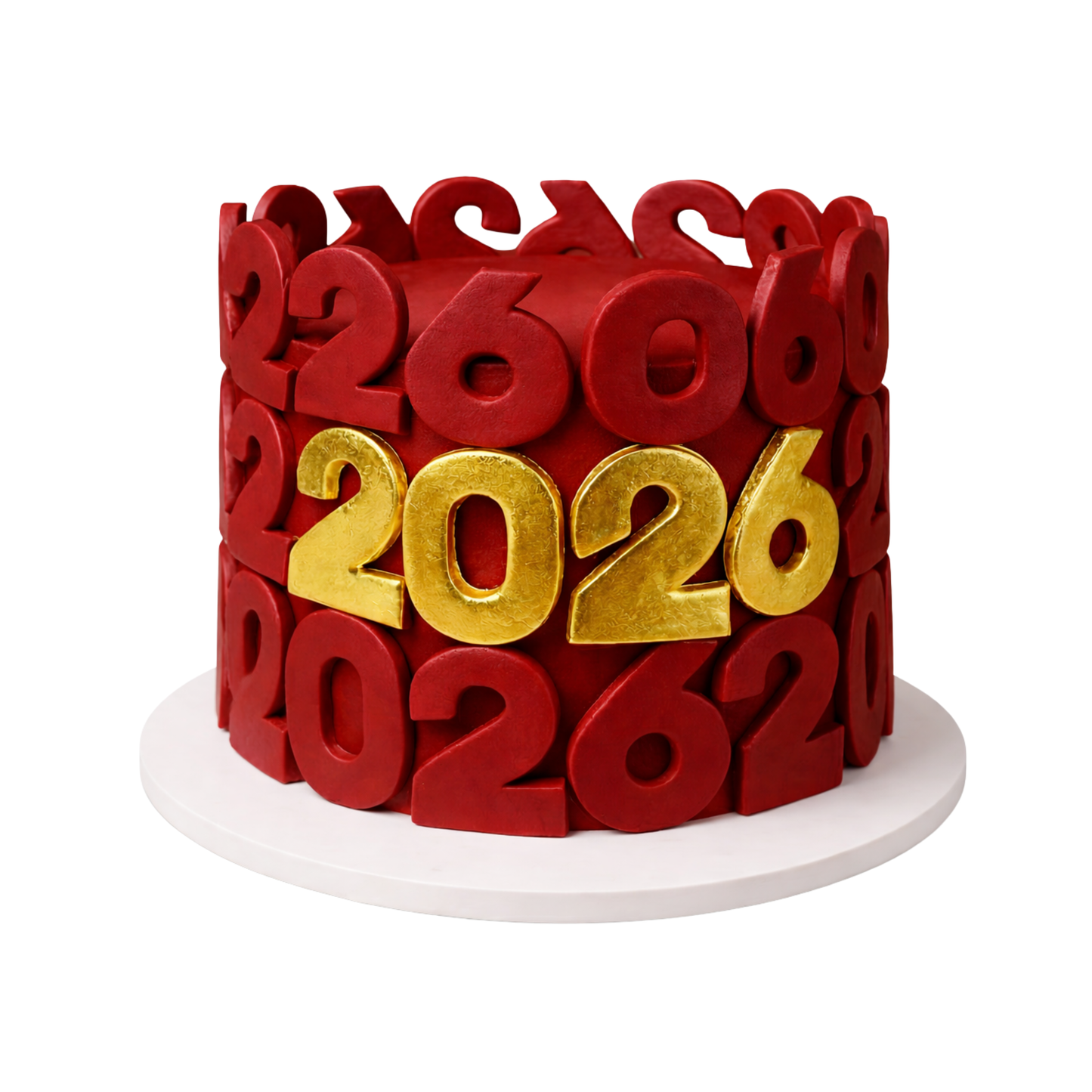 New Year Duo Cake Aunt Bethany