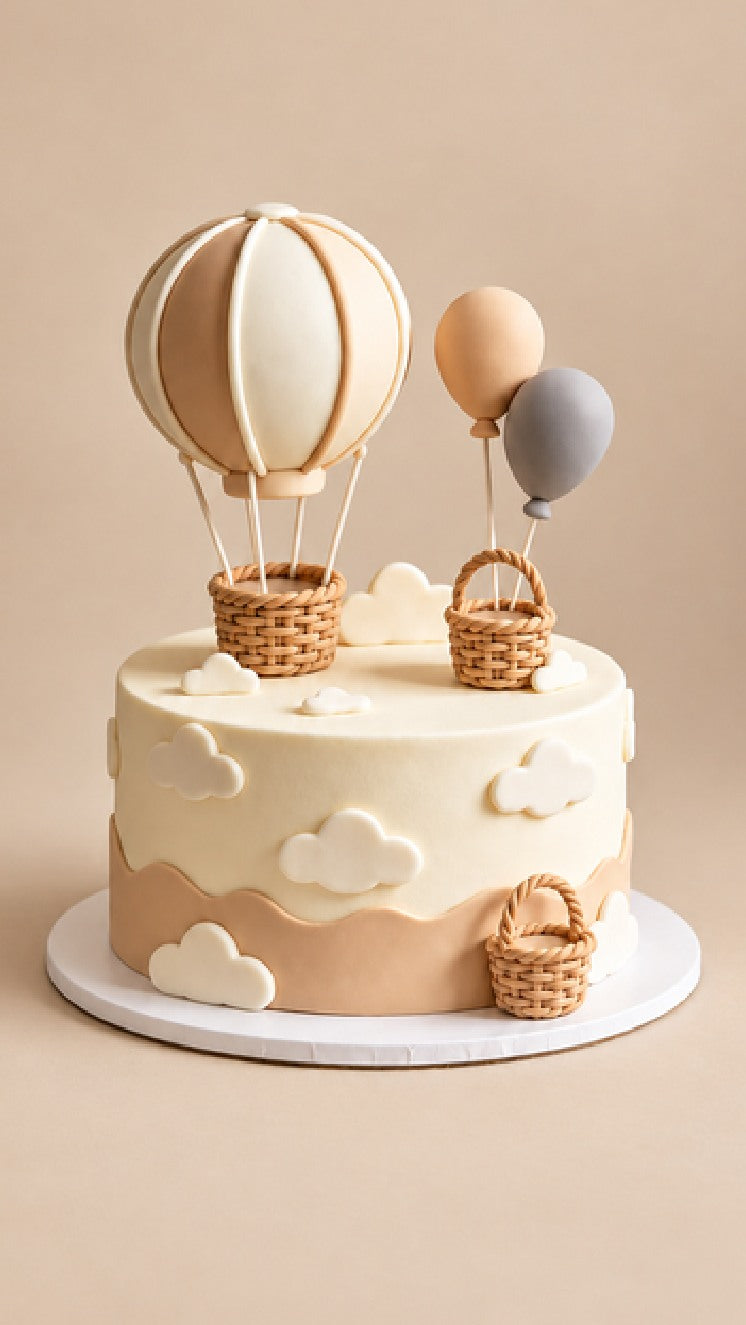 Little Cloud Voyage 3D Cake