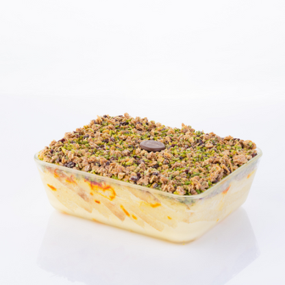 Saffron Bread Pudding