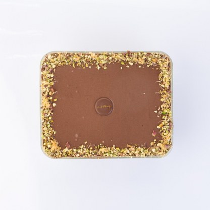 Chocolate Pistachio  Kunafa Tiramisu