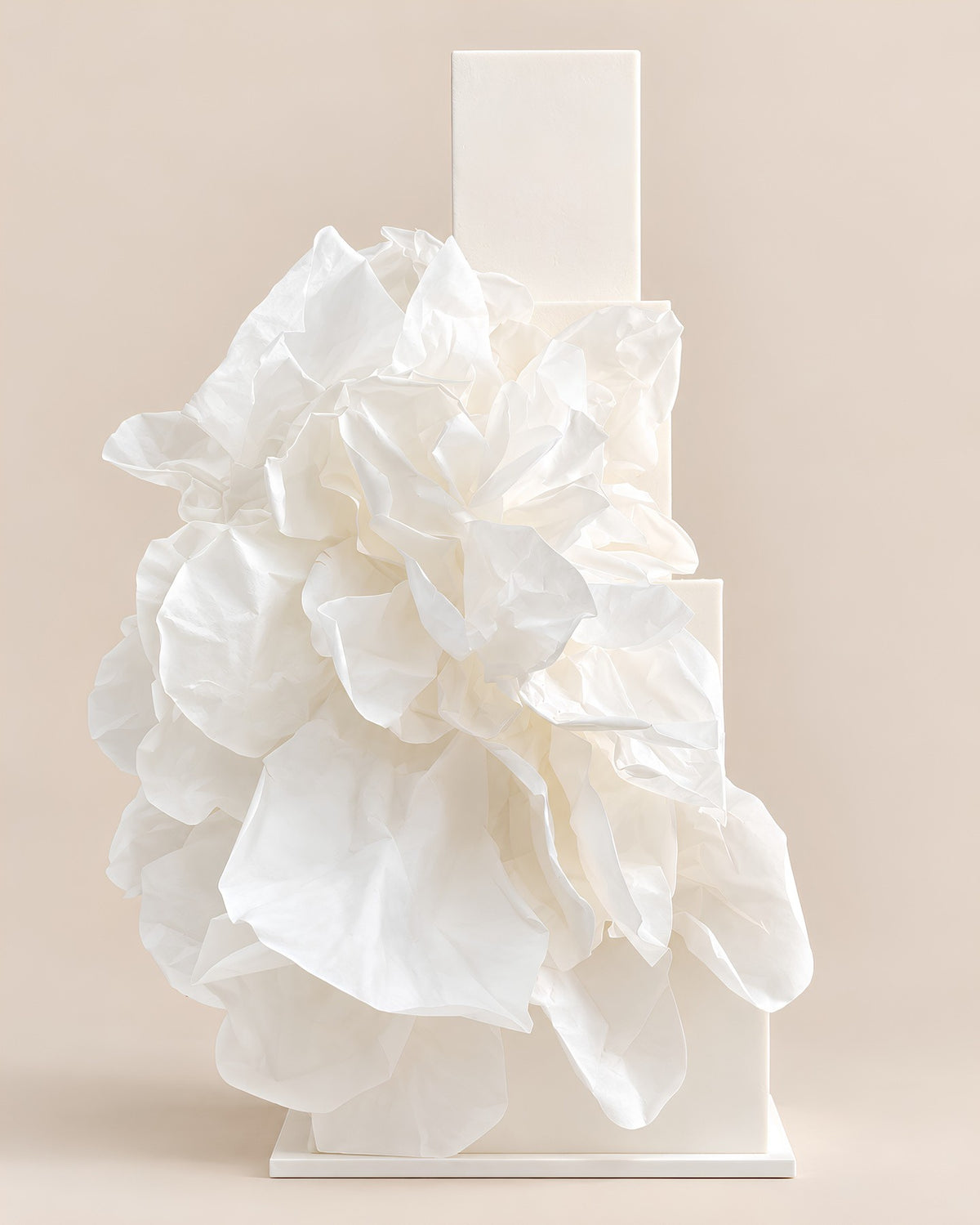 White Atelier 3D Cake