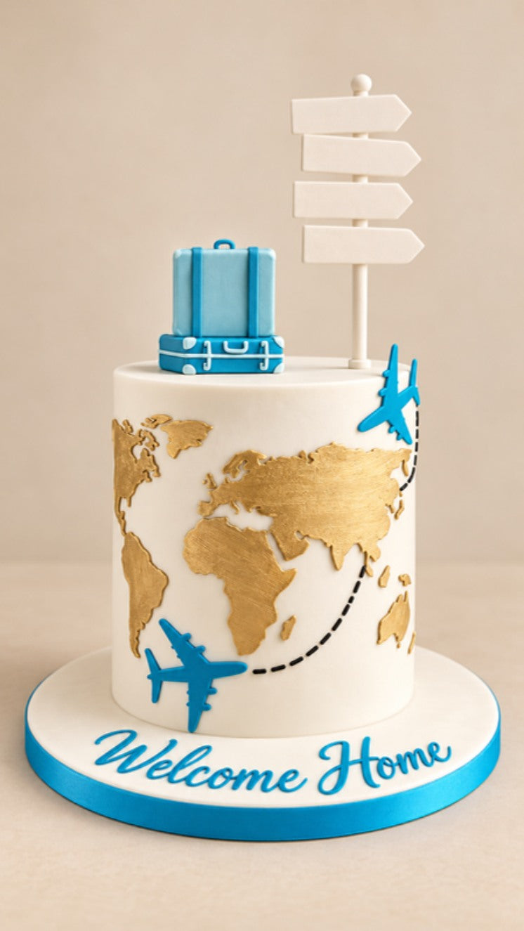 Homeward Journey 3D Cake