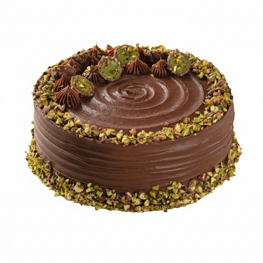 Pistachio Nutella Cake