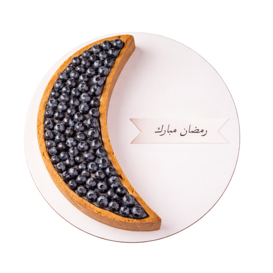 Blueberry moon cake