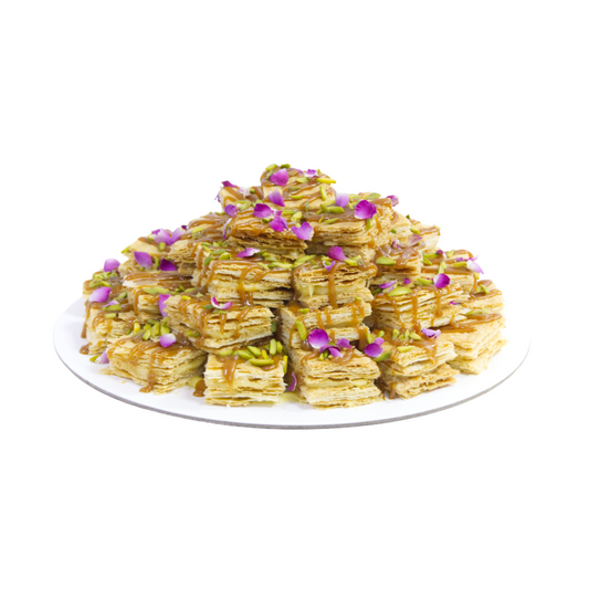 Caramel Rose Mille-Feuill